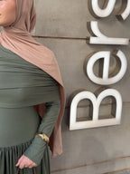 Robe Élégance Vert Sauge